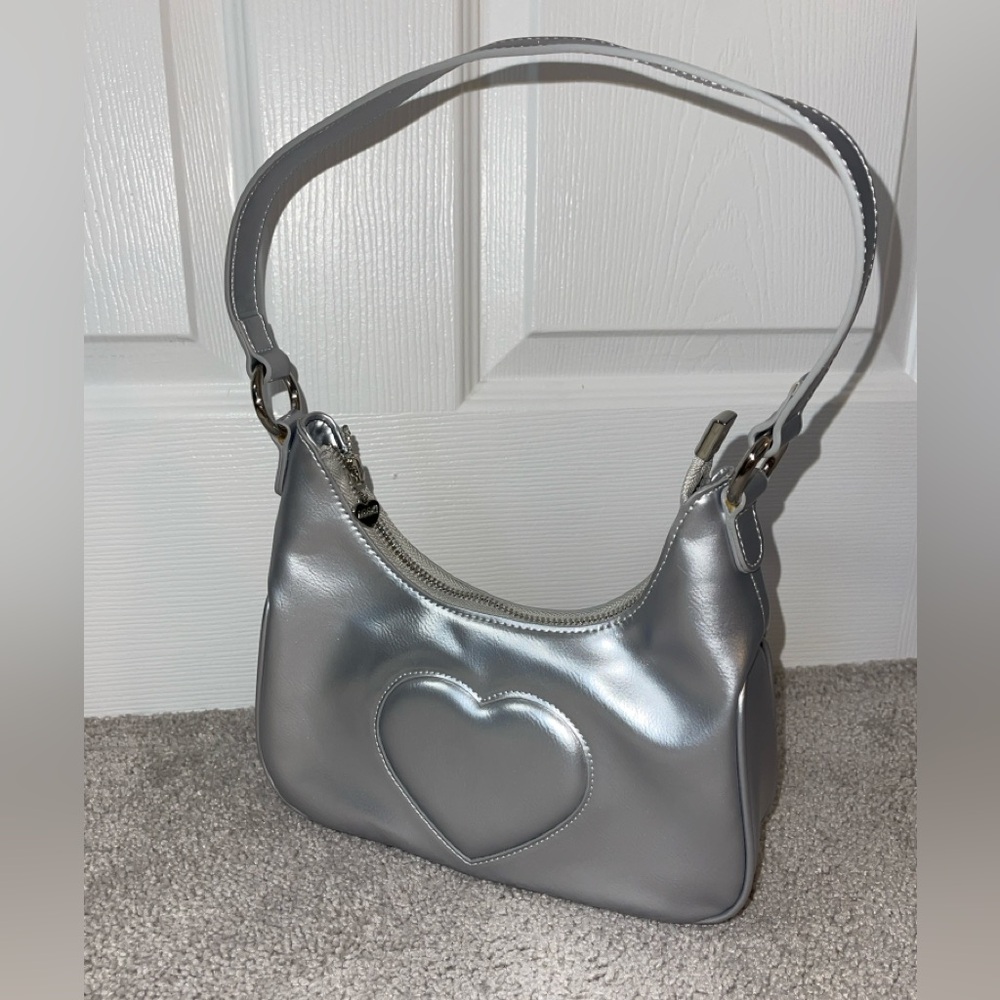 My Mum Made It Silver Heart Purse | New and never used